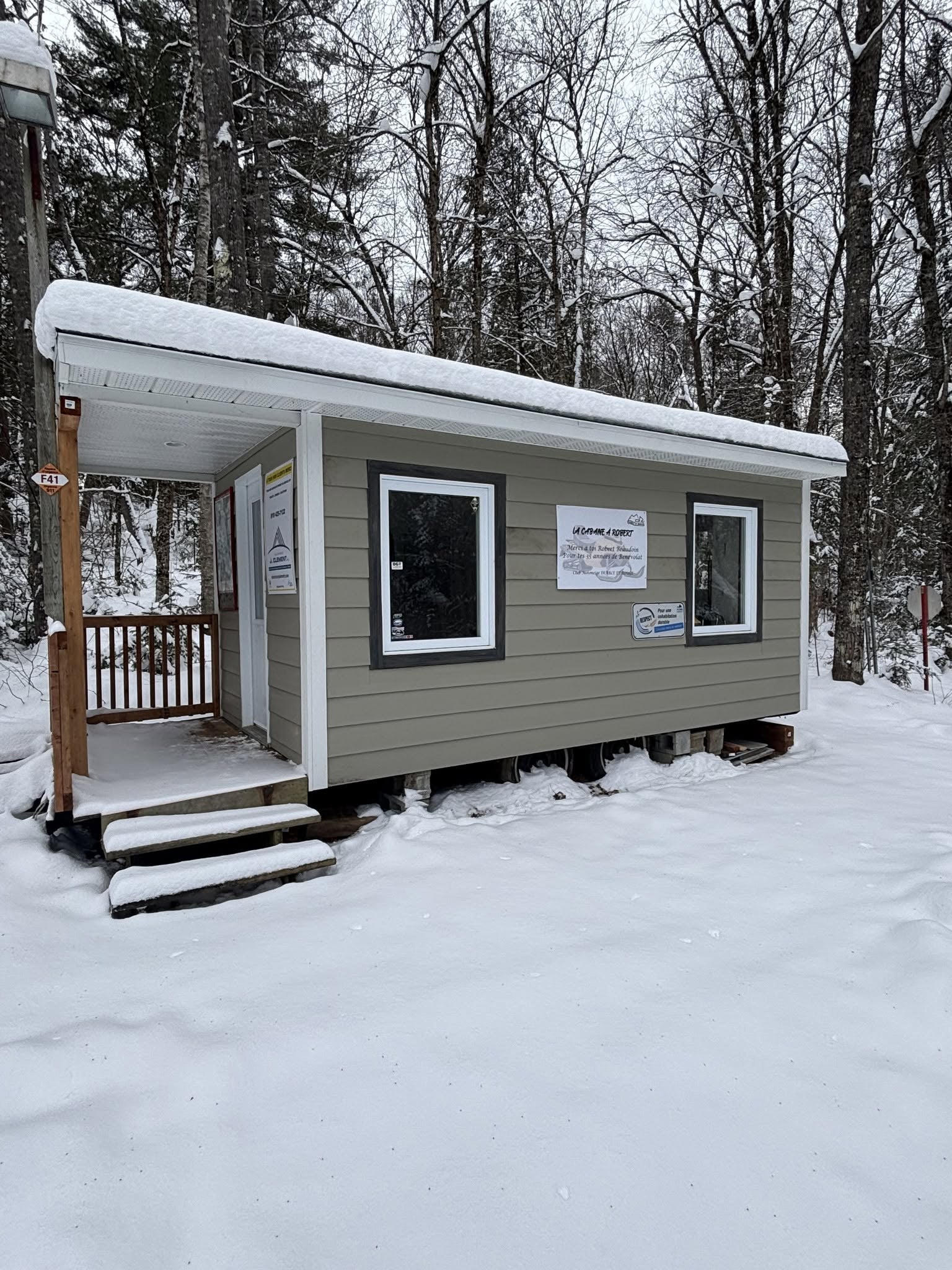 Robert Beaudoin patrol station, also known as Robert’s Cabin